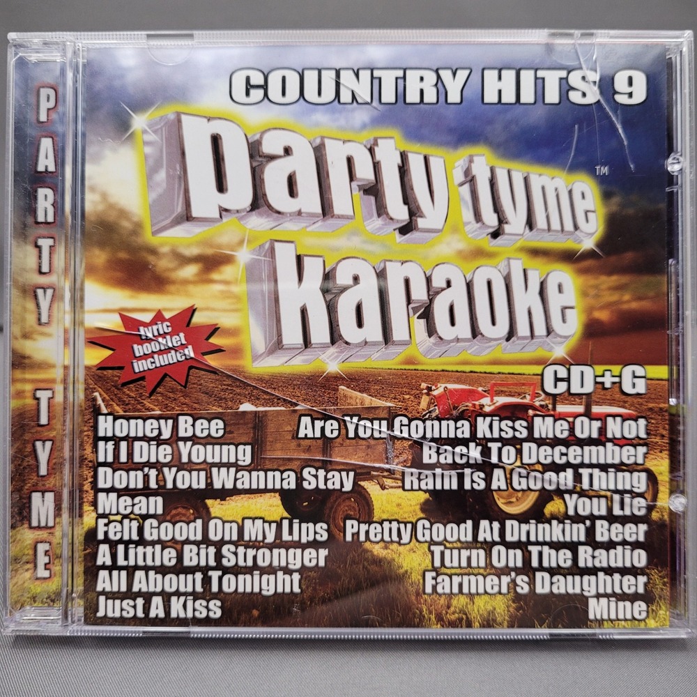Country Hits‎ 9 by Party Tyme Karaoke (CD+G, 2011)
